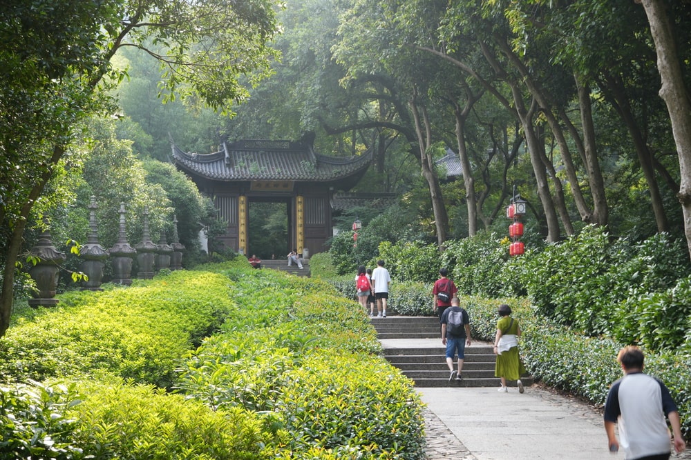 Temple in Jinghui Park