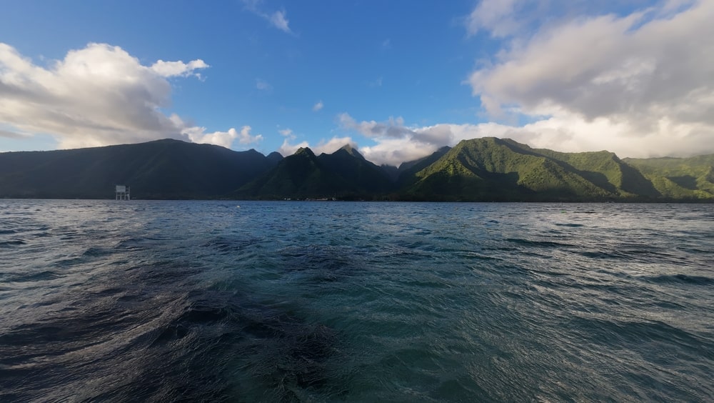 Tahiti from kayak